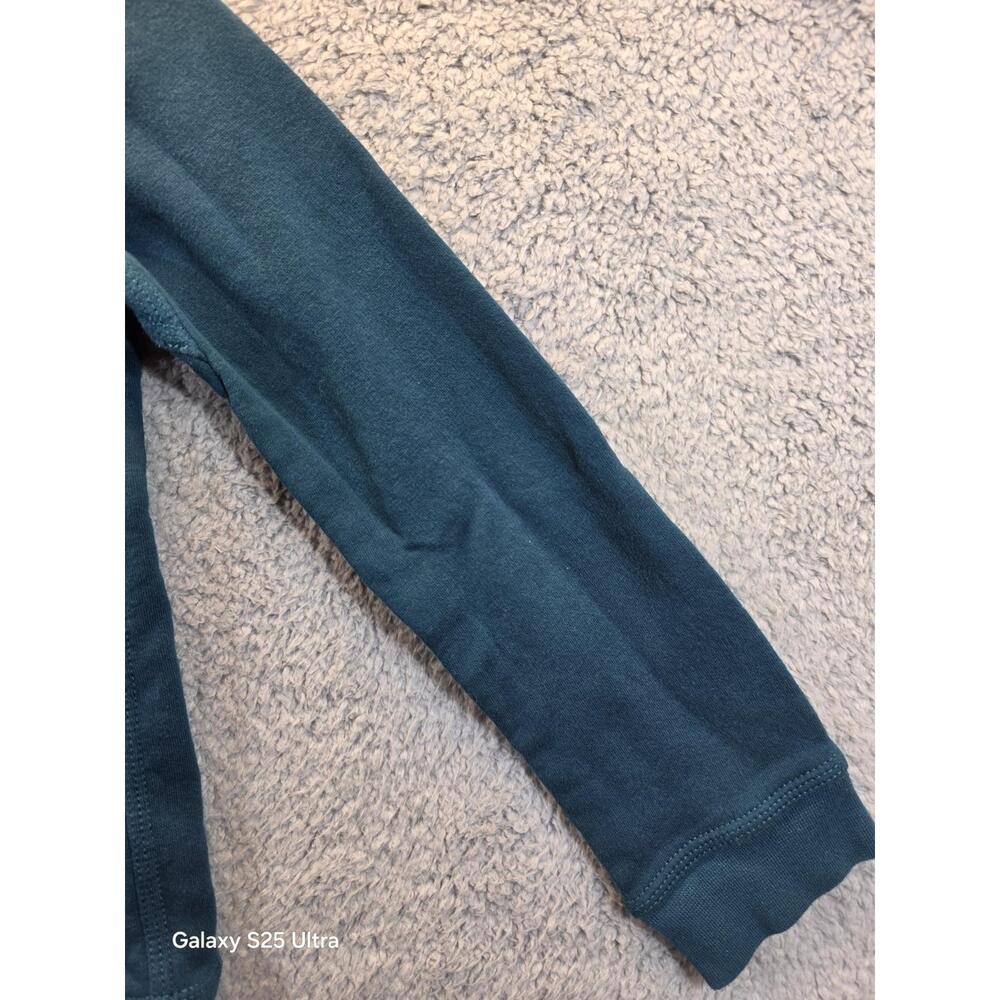 Nike Classic Pullover Crewneck Sweater Youth MD Med Blue Swoosh Spellout Swoosh - Picture 4 of 9